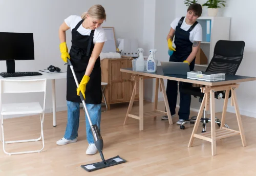 Nettoyage de bureau professionnel à Saint-Vaast-la-Hougue